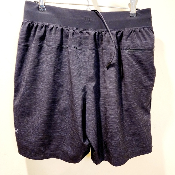 Lululemon Men's Dark Gray Athletic Drawnstring Shorts size M - Picture 10 of 13